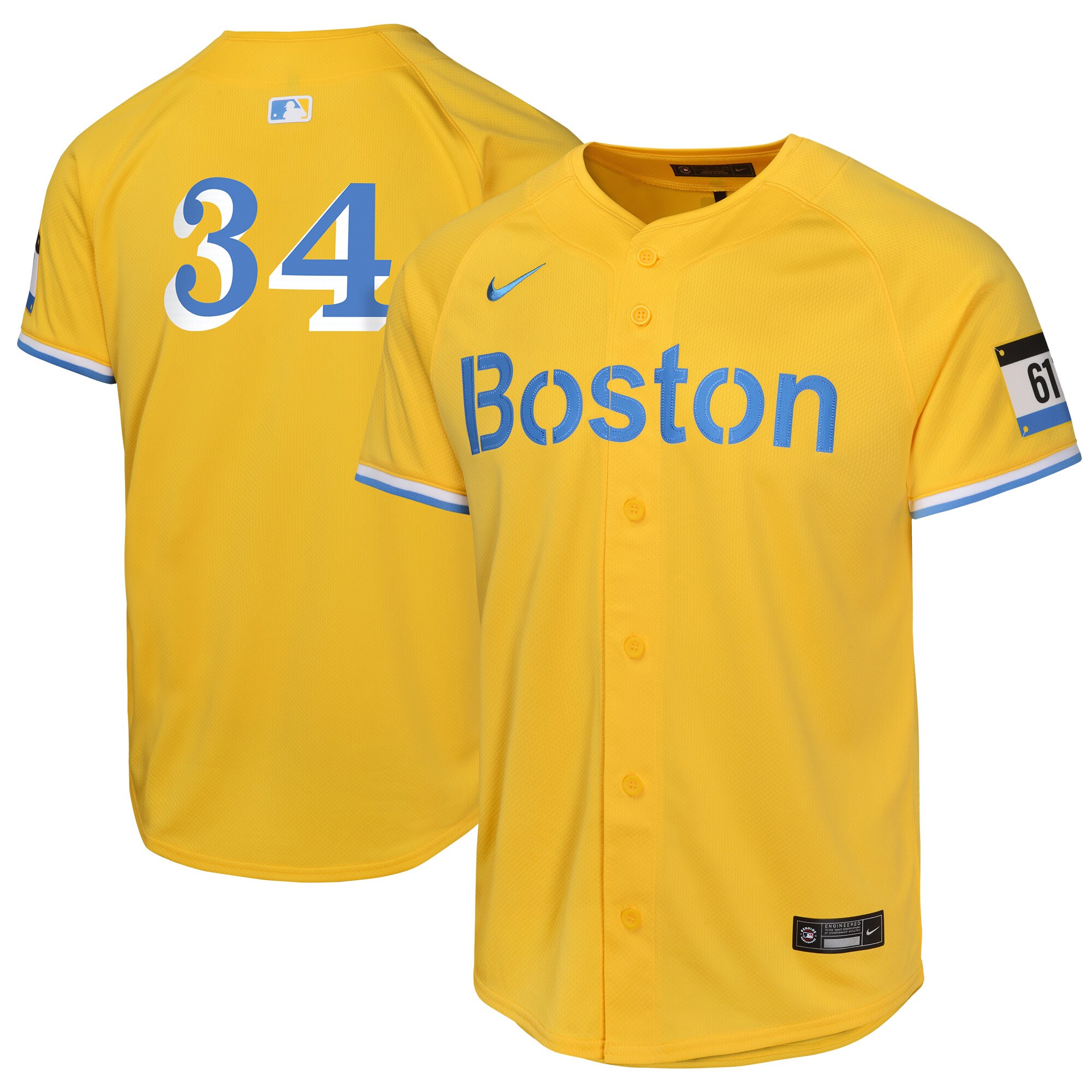 Youth Boston Red Sox David Ortiz Gold City Connect Limited Player Jersey