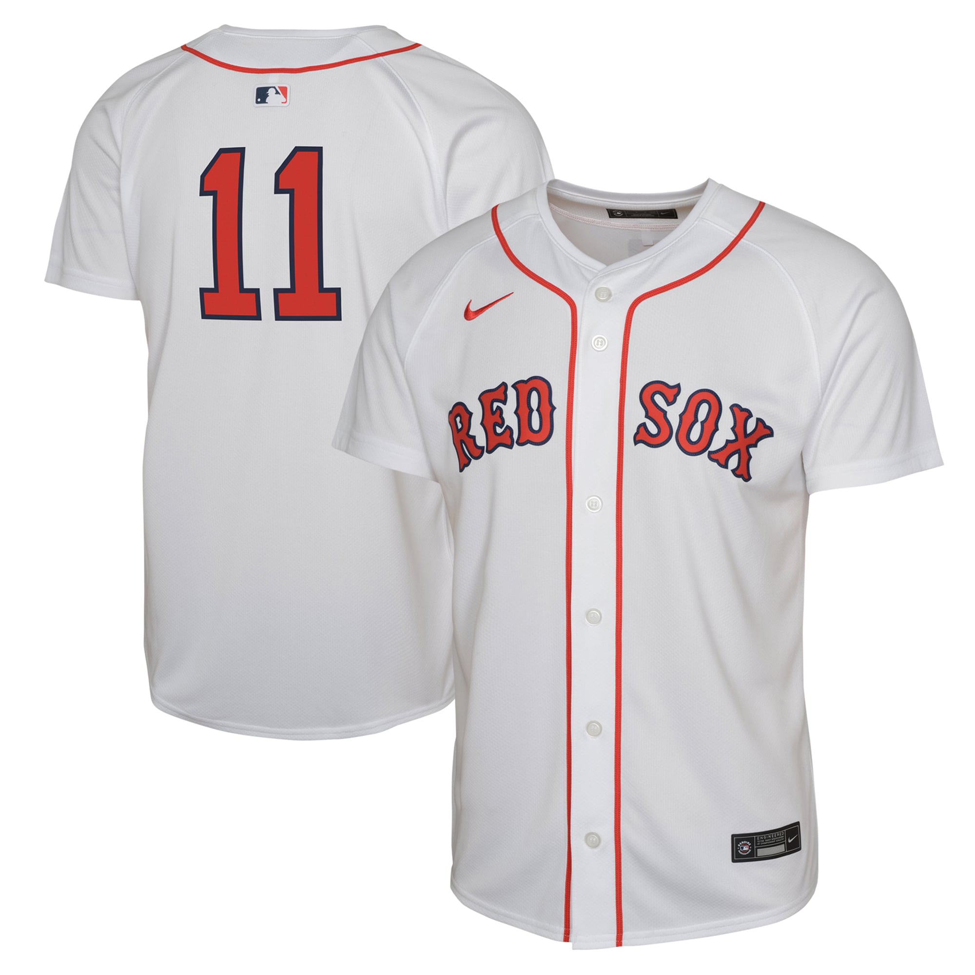 Youth Boston Red Sox Rafael Devers White Limited Player Jersey