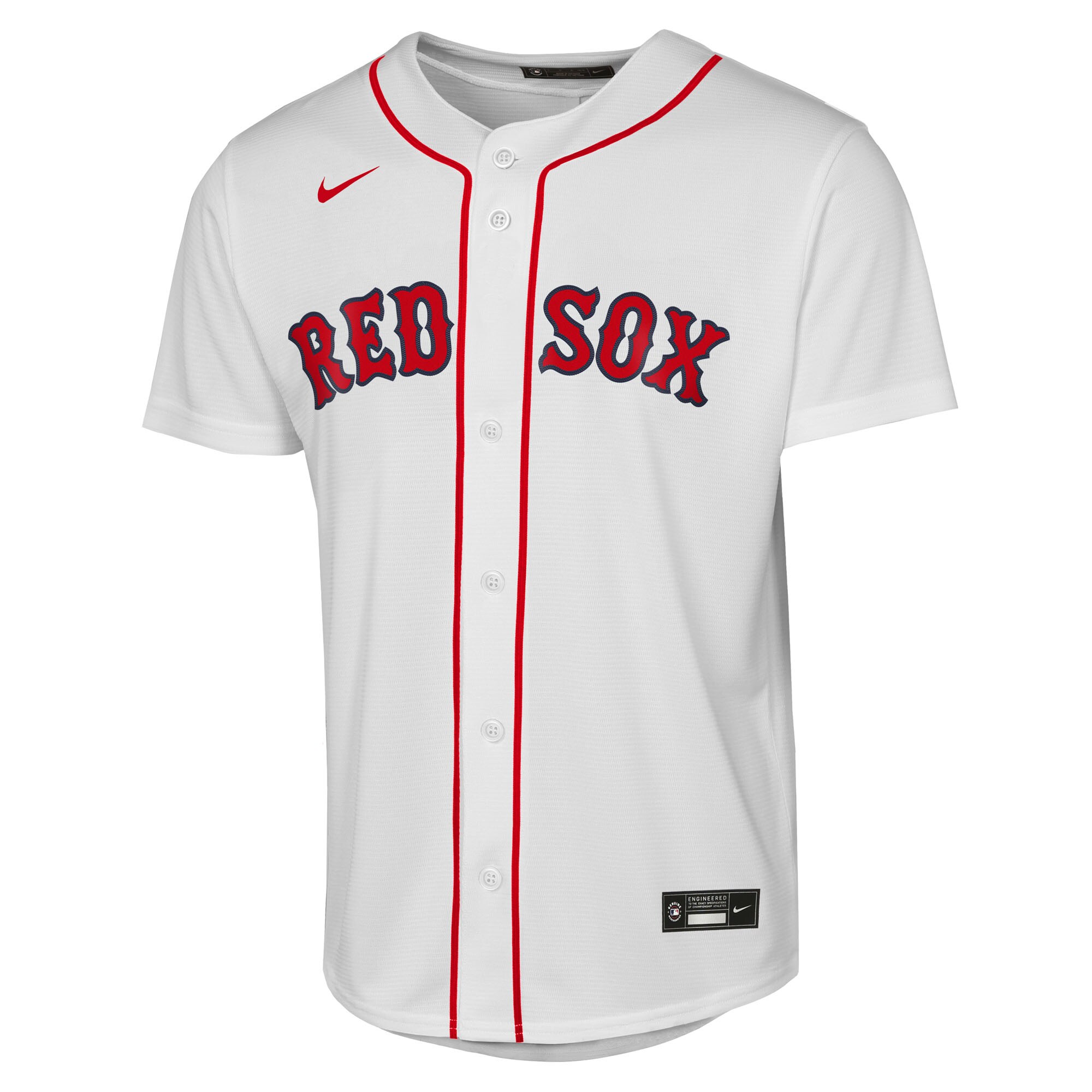 Alternative view of Youth Boston Red Sox Trevor Story White Home Player Jersey