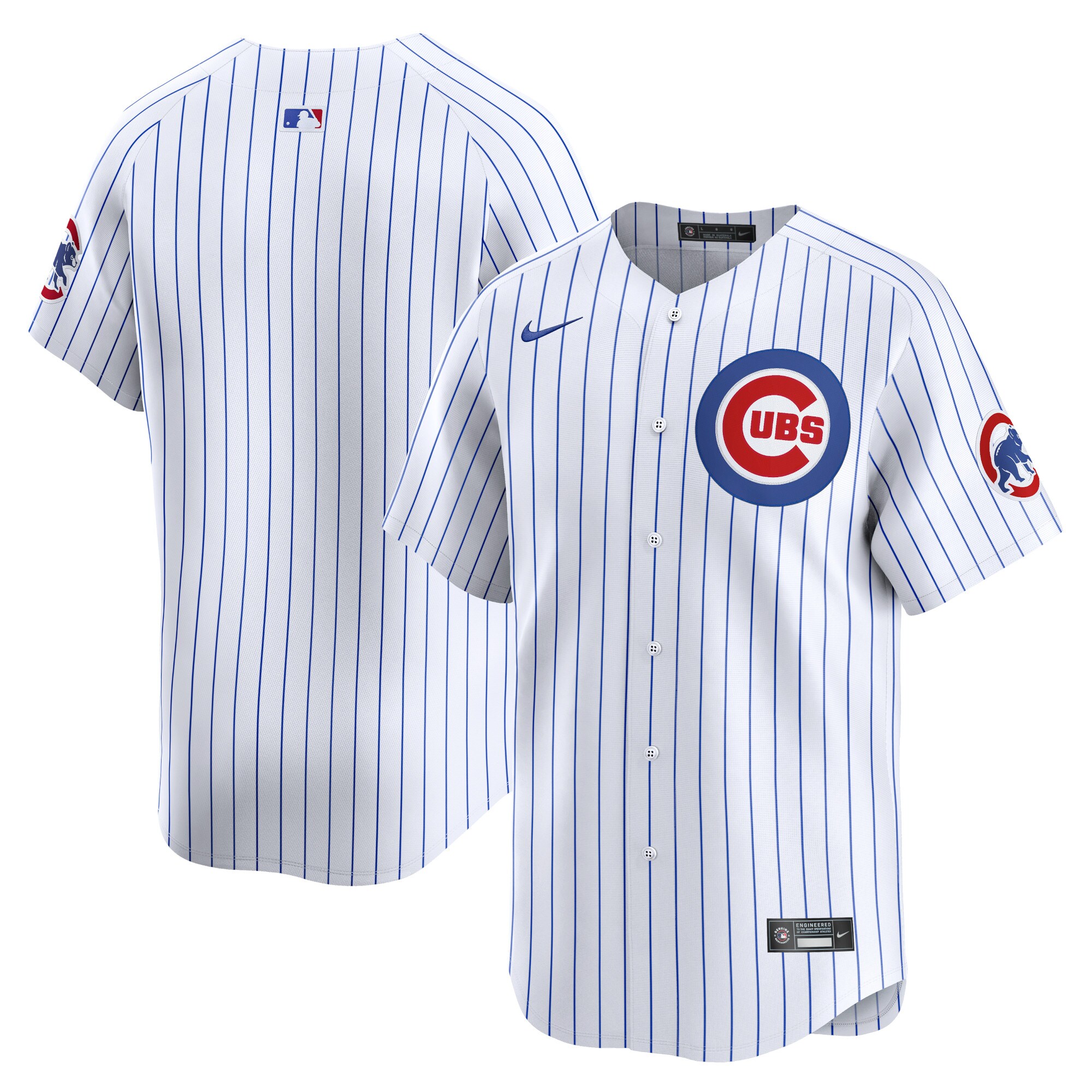 Youth Chicago Cubs White Home Limited Jersey