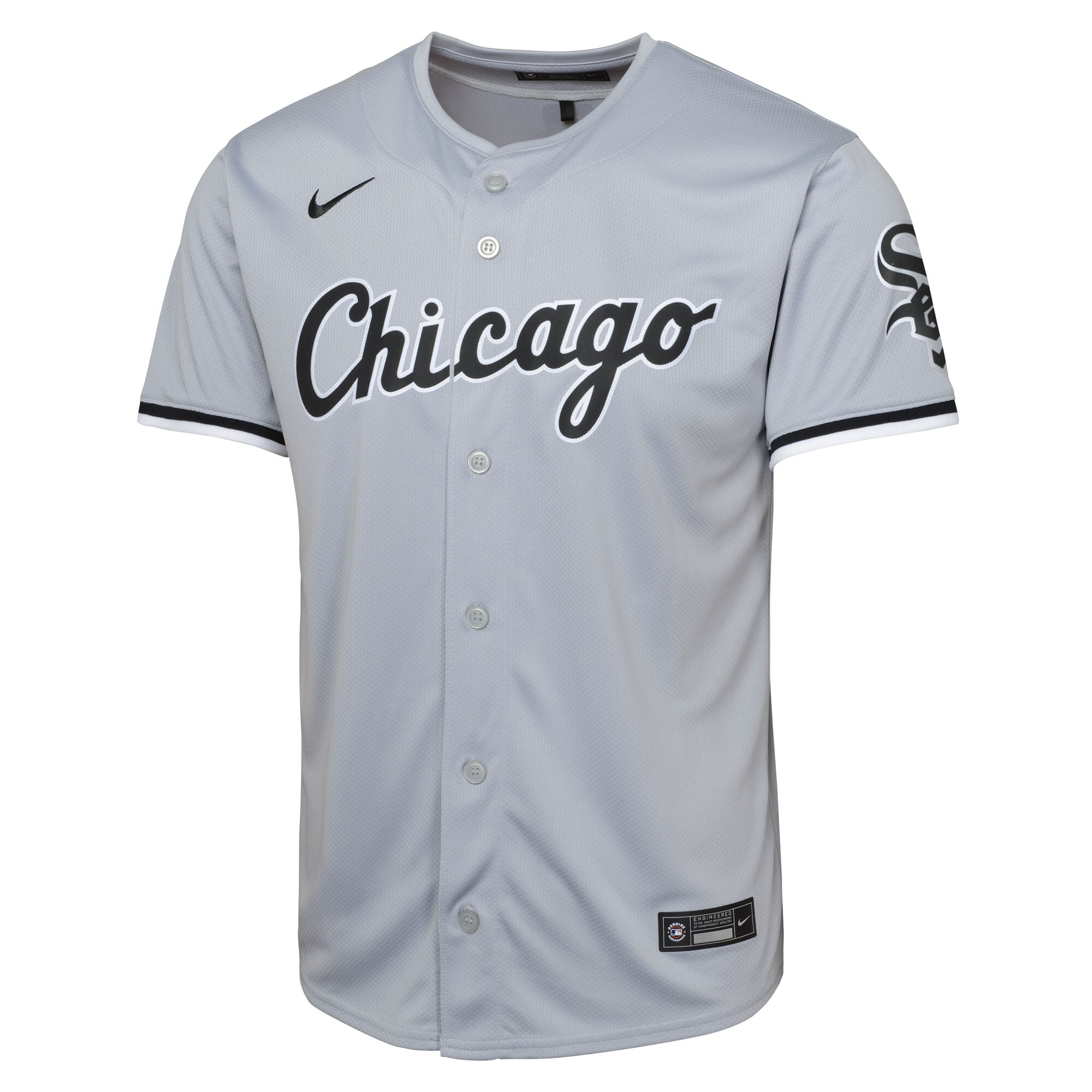 Alternative view of Youth Chicago White Sox Gray Road Limited Baseball Jersey
