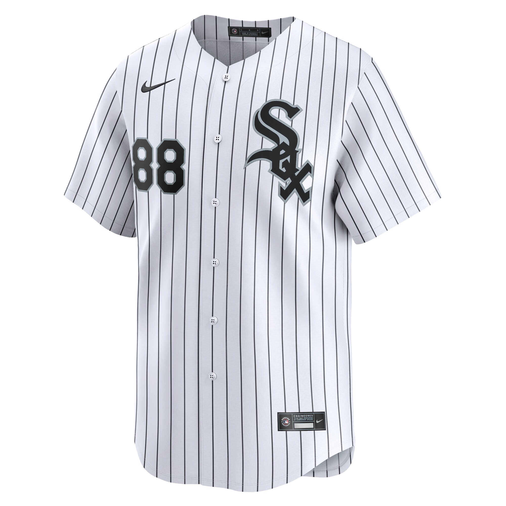 Alternative view of Youth Chicago White Sox Luis Robert Jr. White Home Limited Baseball Jersey