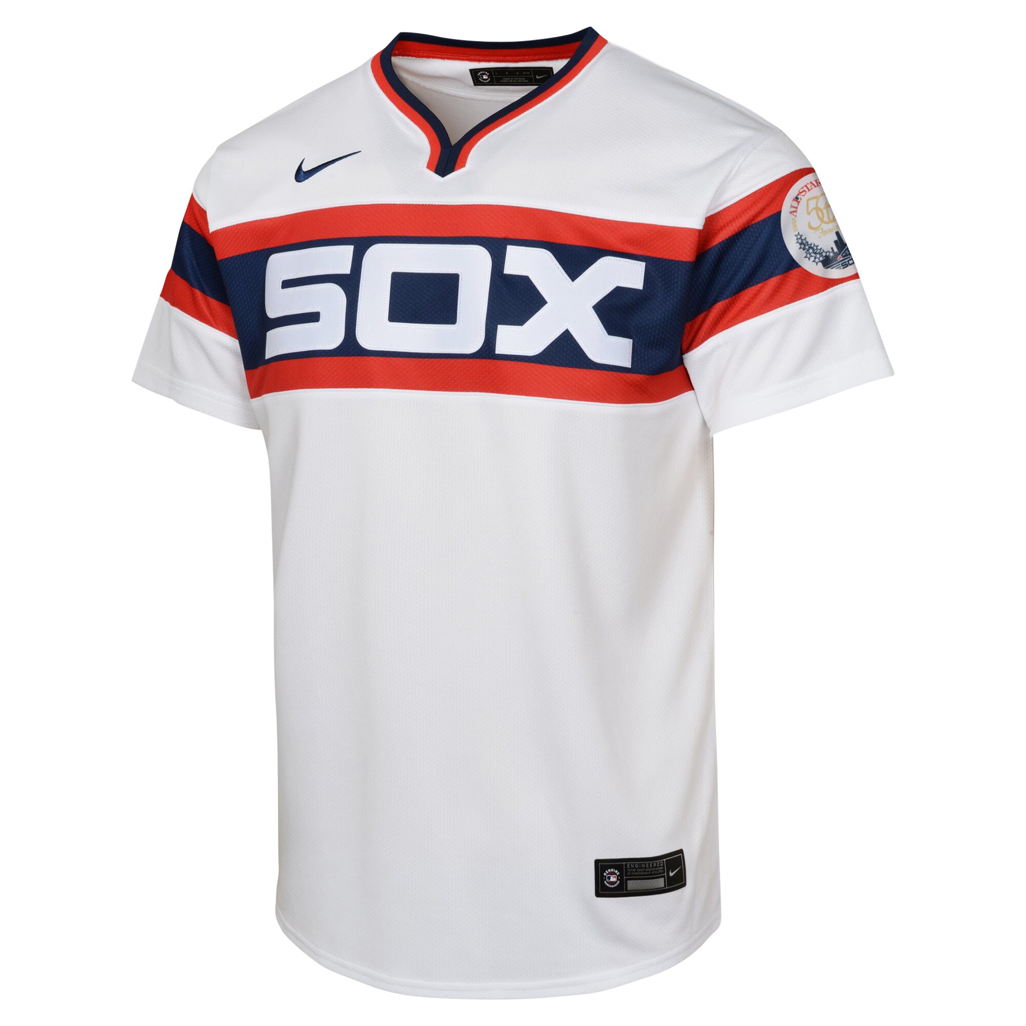 Alternative view of Youth Chicago White Sox White Alternate Limited Baseball Jersey