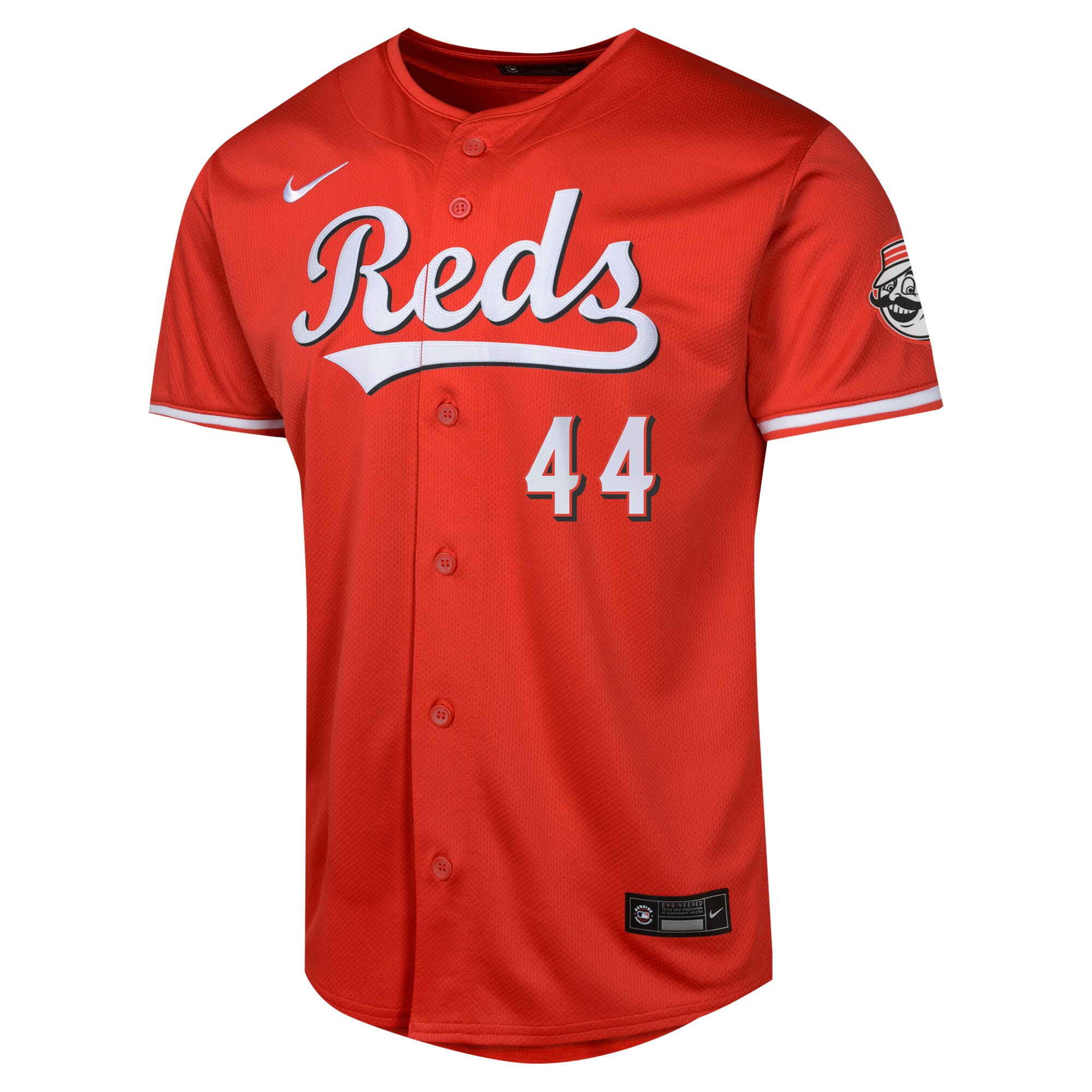 Alternative view of Youth Cincinnati Reds Elly De La Cruz Red Alternate Limited Player Baseball Jersey