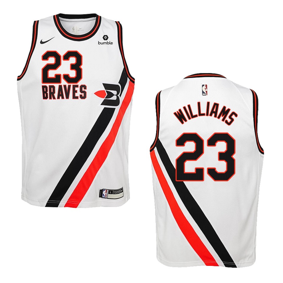 Youth Los Angeles Clippers #23 Lou Williams Hardwood Classics Swingman Basketball Jersey - White