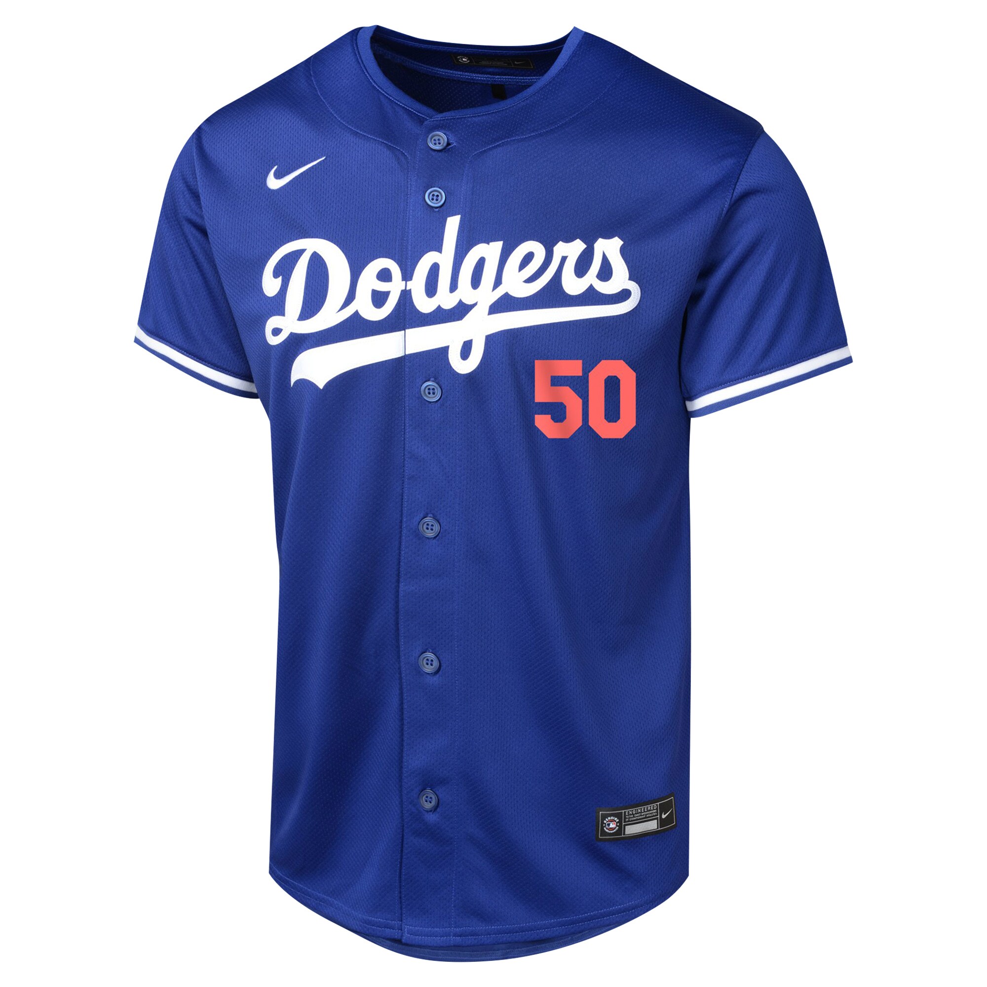Alternative view of Youth Los Angeles Dodgers Mookie Betts Royal Alternate Limited Player Baseball Jersey 