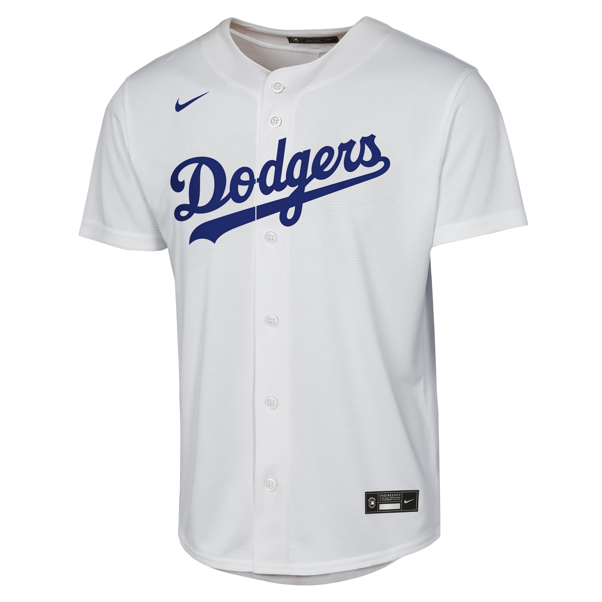 Alternative view of Youth Los Angeles Dodgers Mookie Betts White Home Player Baseball Jersey 