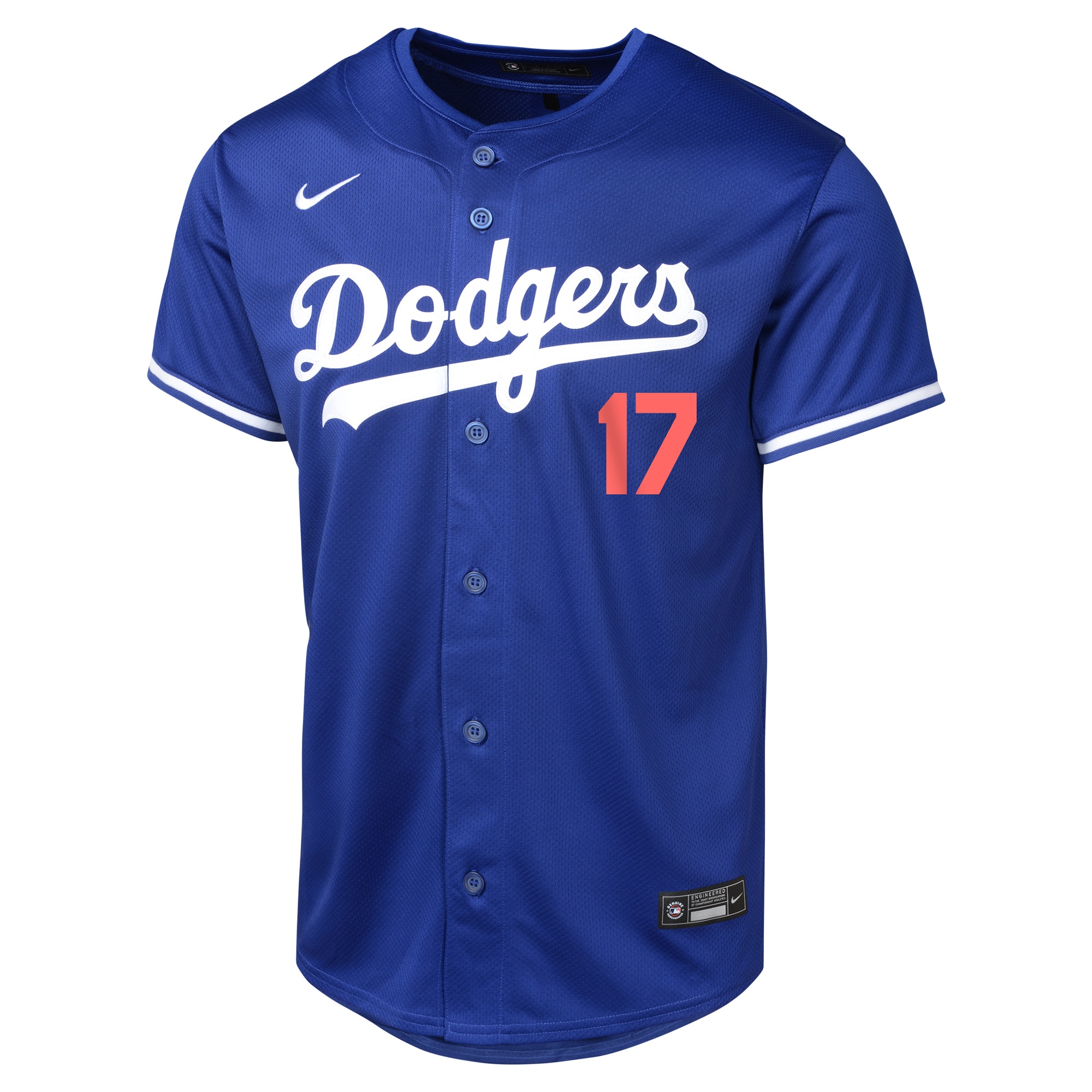 Alternative view of Youth Los Angeles Dodgers Shohei Ohtani Royal Alternate Limited Baseball Jersey 