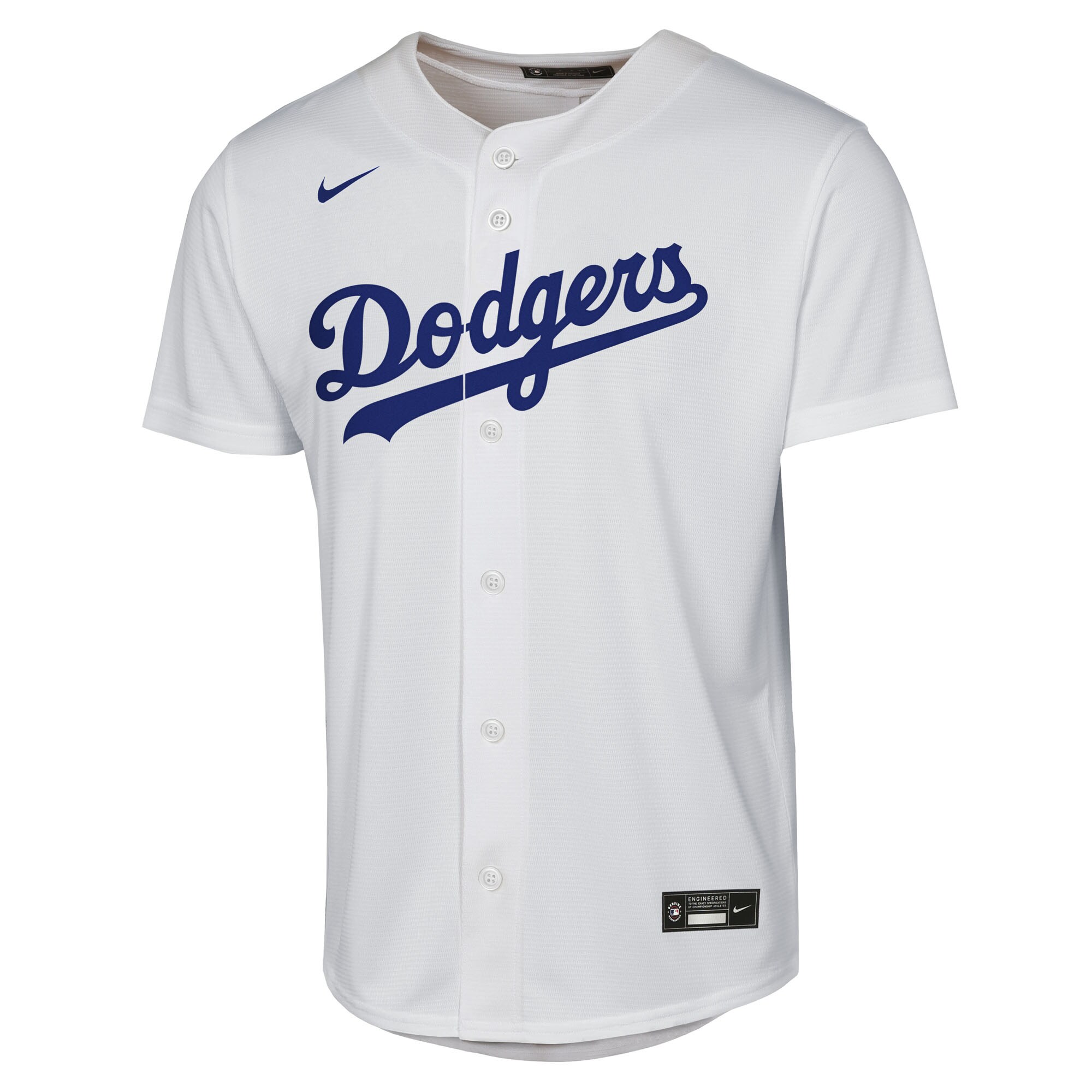 Alternative view of Youth Los Angeles Dodgers Yoshinobu Yamamoto White Home Player Baseball Jersey 