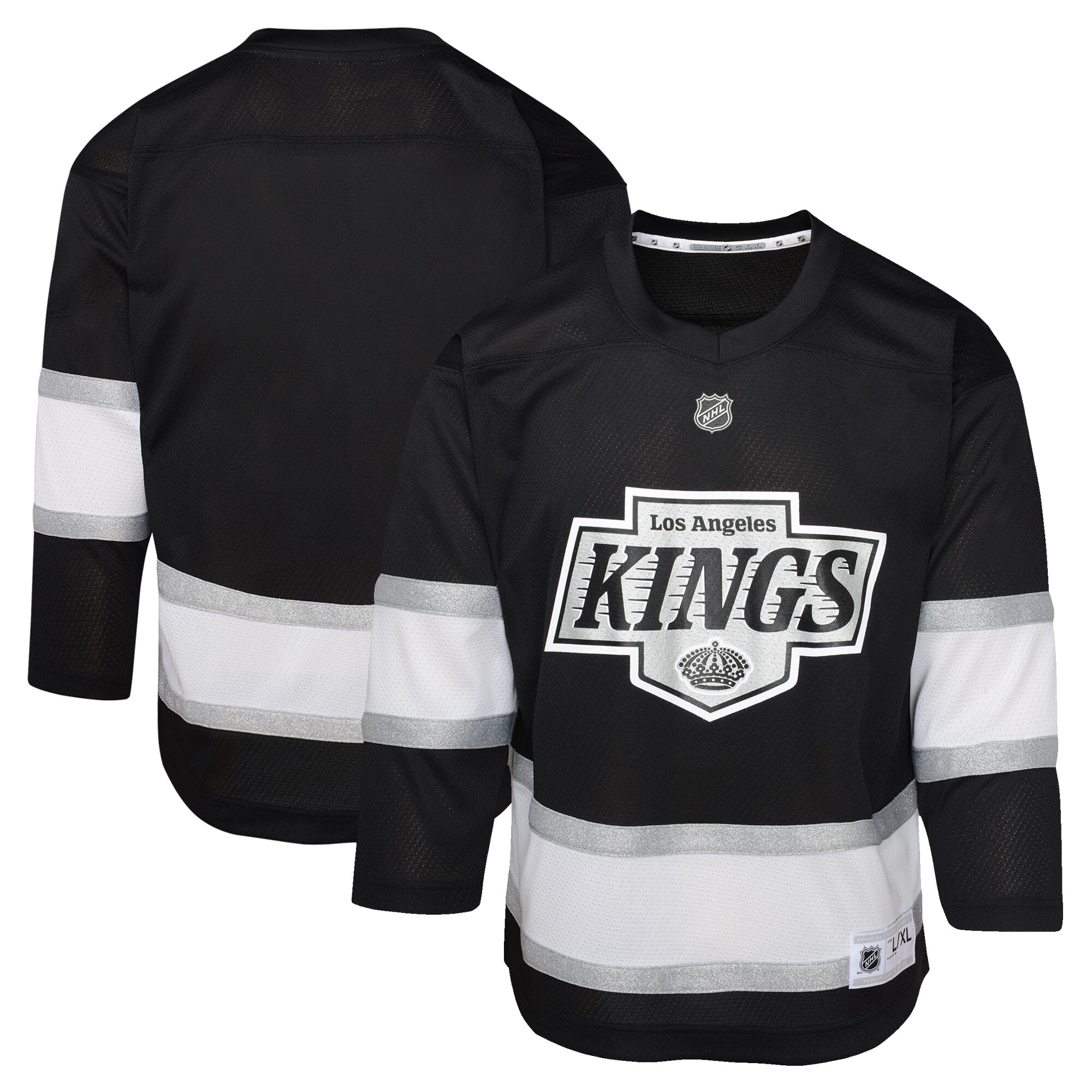 Youth Los Angeles Kings Black Home Hockey Jersey - JS139 