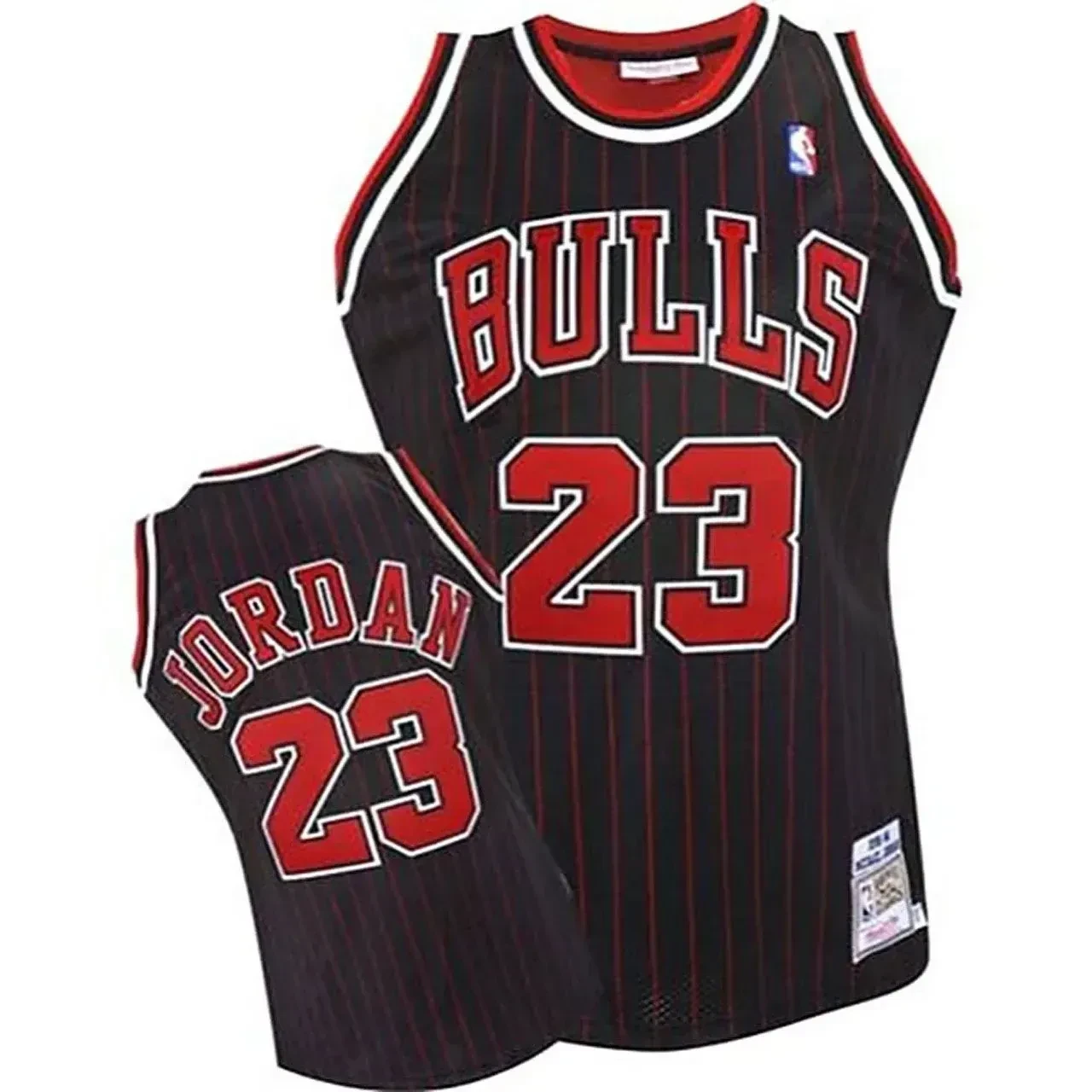 Youth Michael Jordan Chicago Bulls 23 Black Basketball Jersey - JS835 