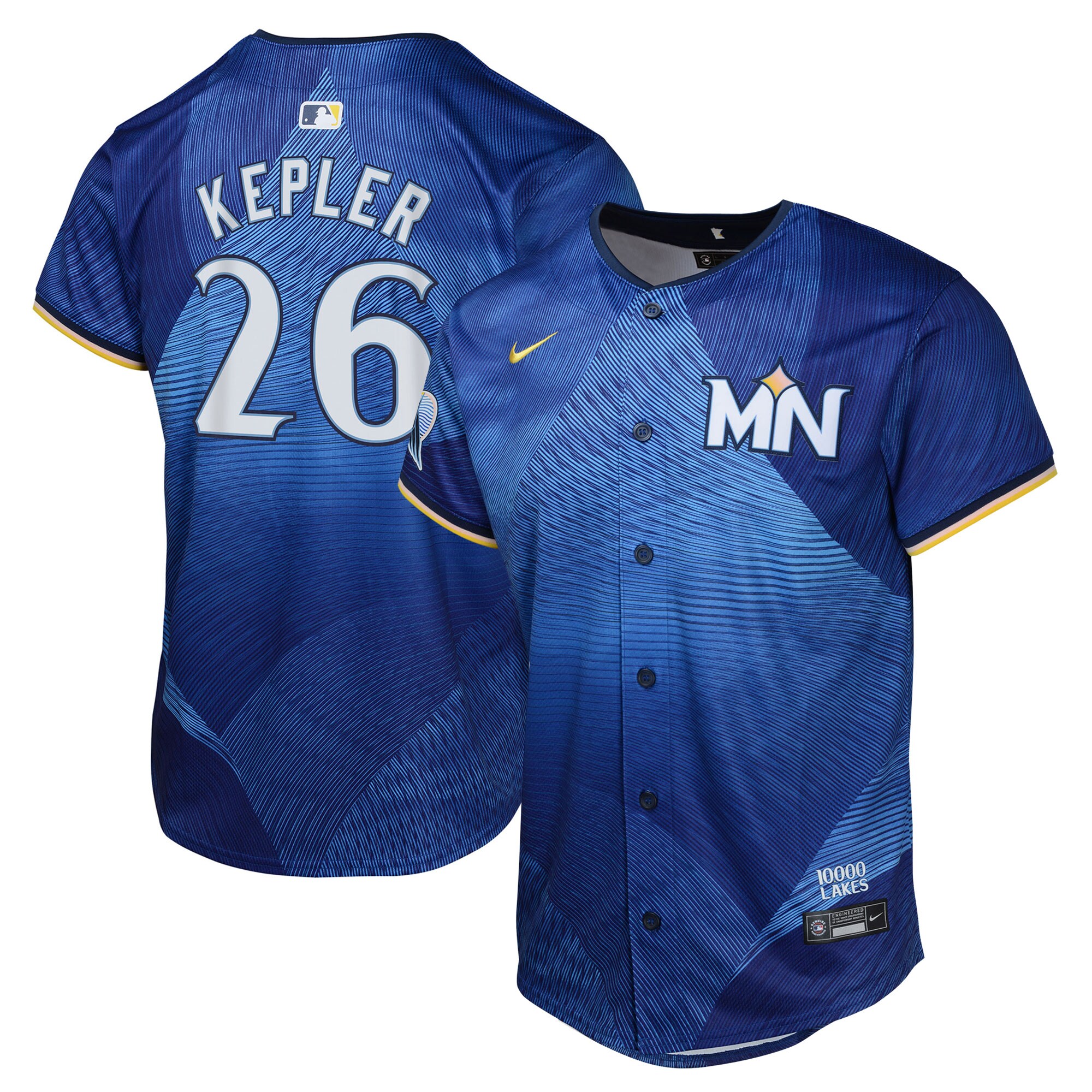 Youth Minnesota Twins Max Kepler Royal 2024 City Connect Limited Baseball Jersey 