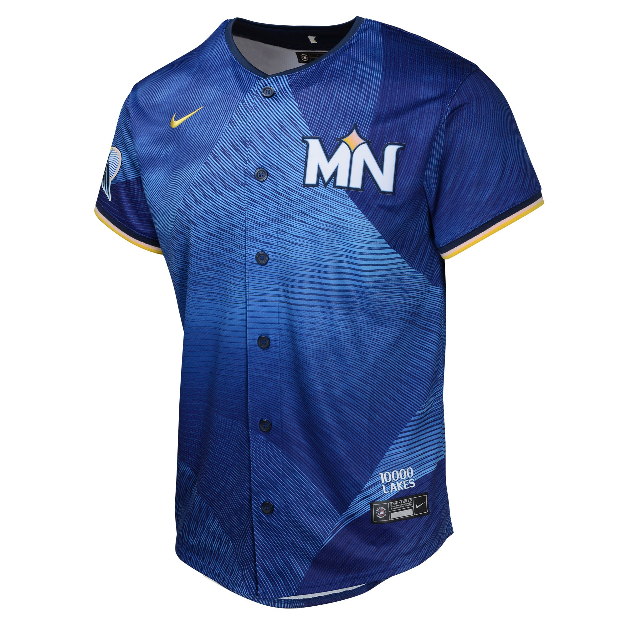 Alternative view of Youth Minnesota Twins Max Kepler Royal 2024 City Connect Limited Baseball Jersey 