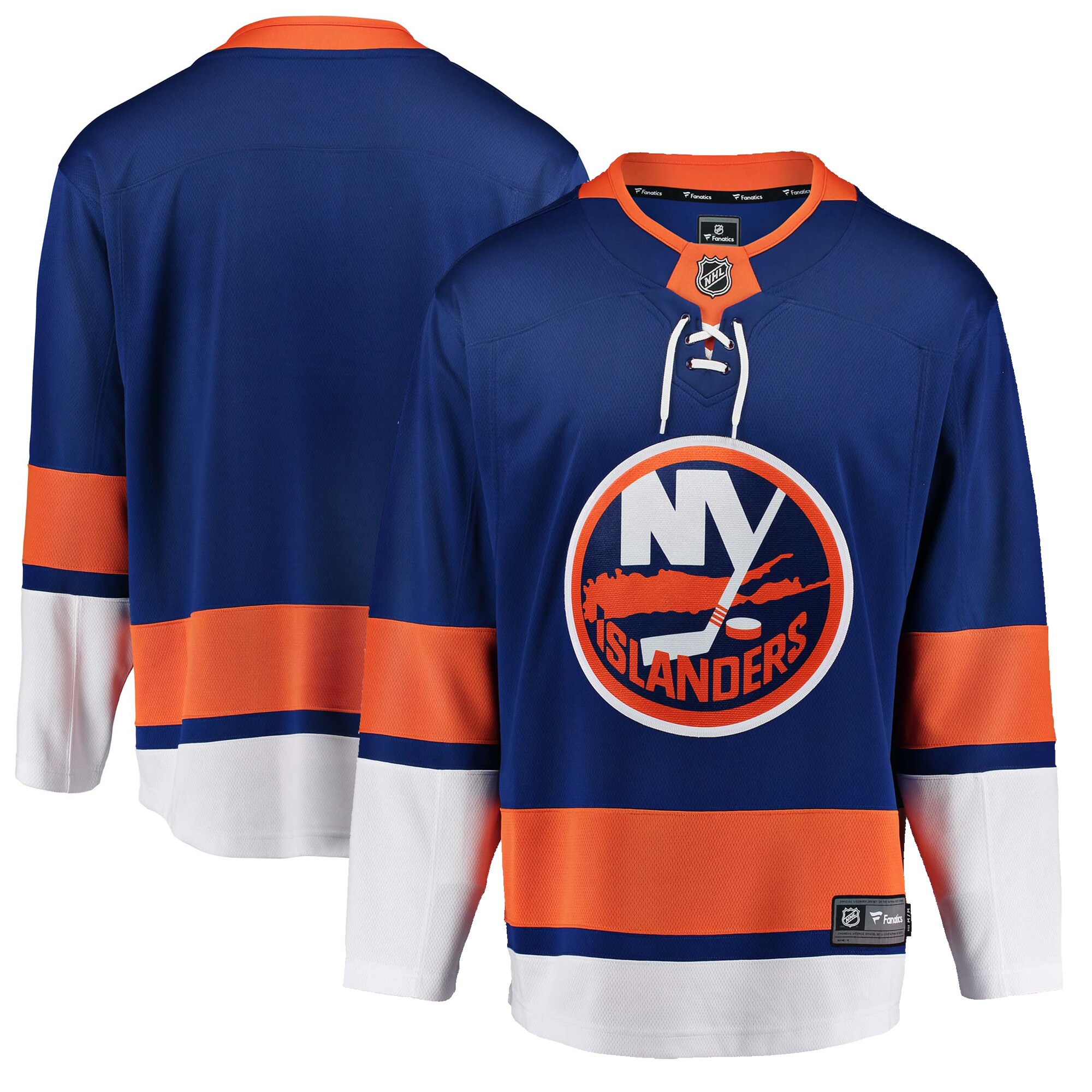 Youth New York Islanders Blue Breakaway Home Hockey Jersey - JS778 