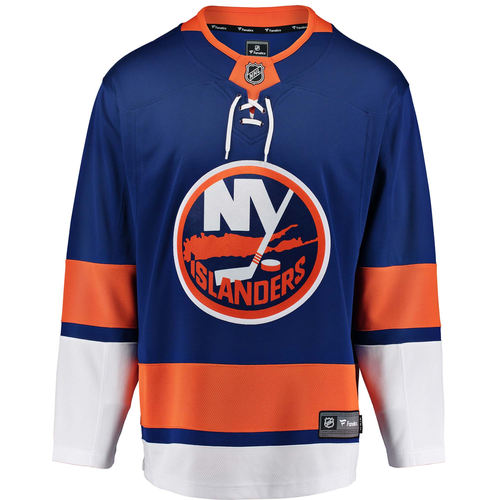 Alternative view of Youth New York Islanders Blue Breakaway Home Hockey Jersey - JS778 