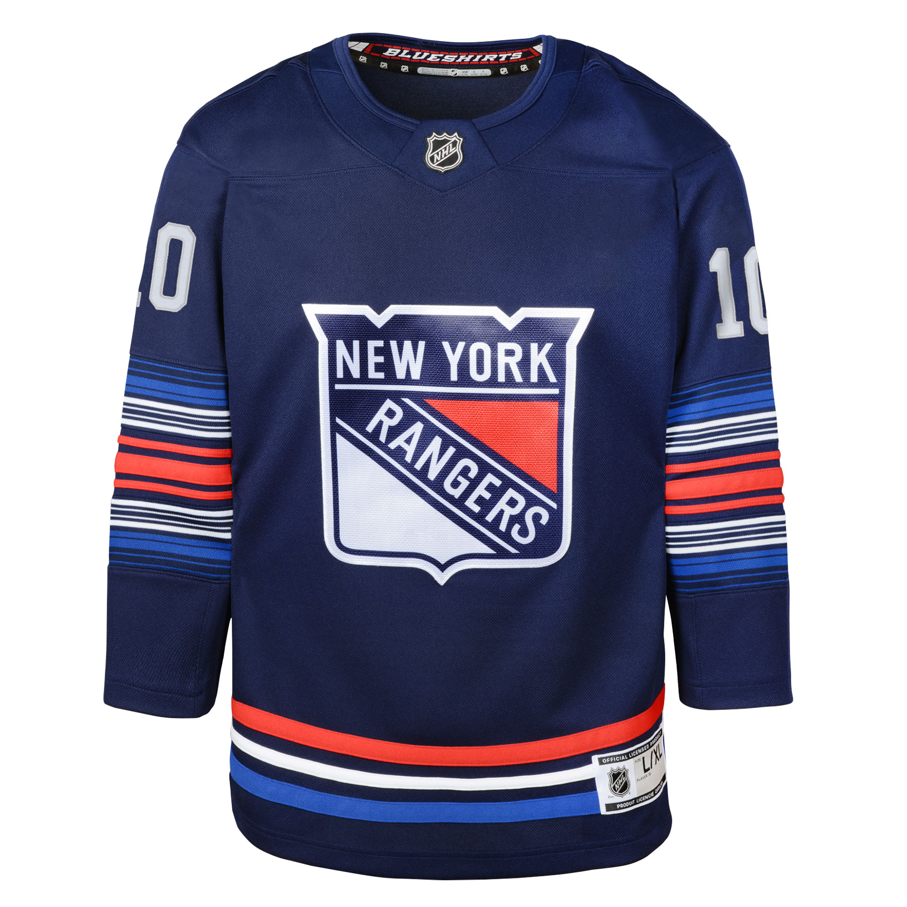 Alternative view of Youth New York Rangers Artemi Panarin Navy Alternate Premier Player Hockey Jersey - JS420 