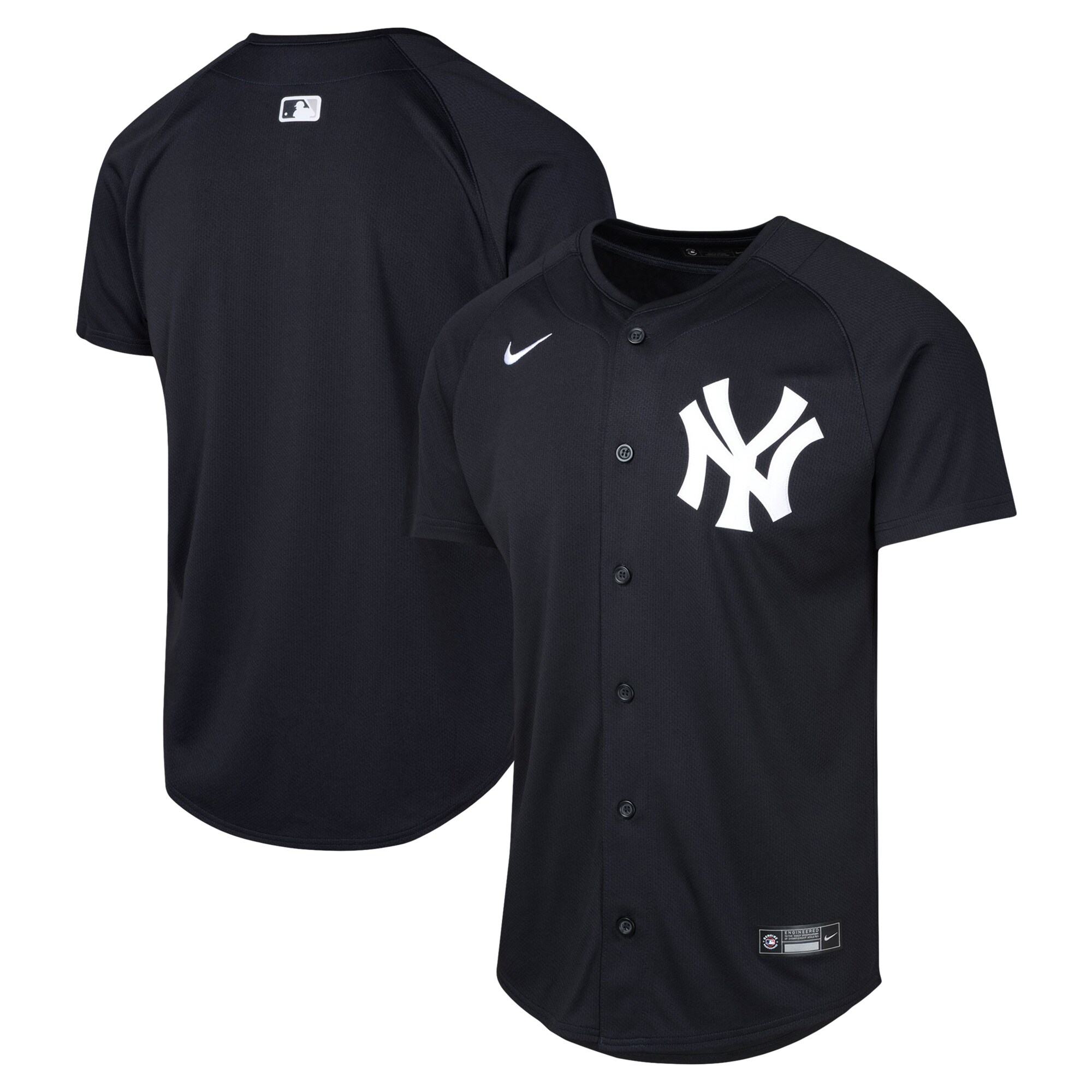 Youth New York Yankees Navy Alternate Limited Baseball Jersey 