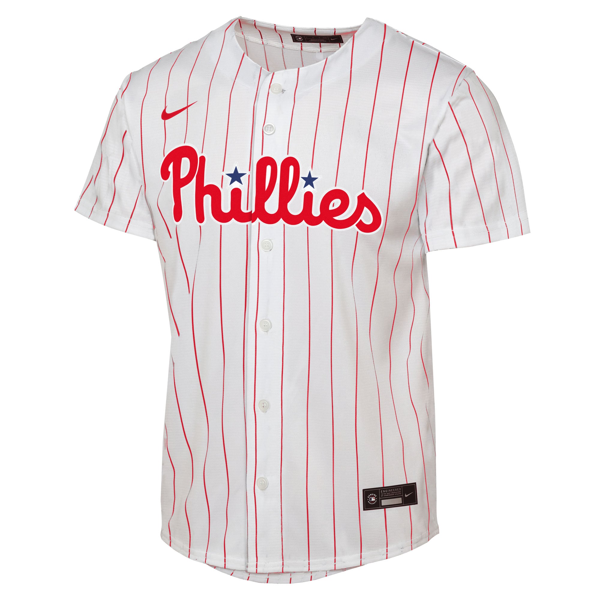 Alternative view of Youth Philadelphia Phillies Bryce Harper White Home Player Baseball Jersey 
