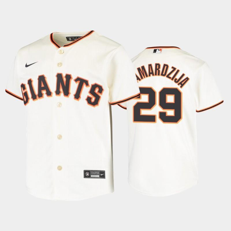Youth San Francisco Giants 29 Jeff Samardzija Cream Home Baseball Jersey Baseball Jersey 