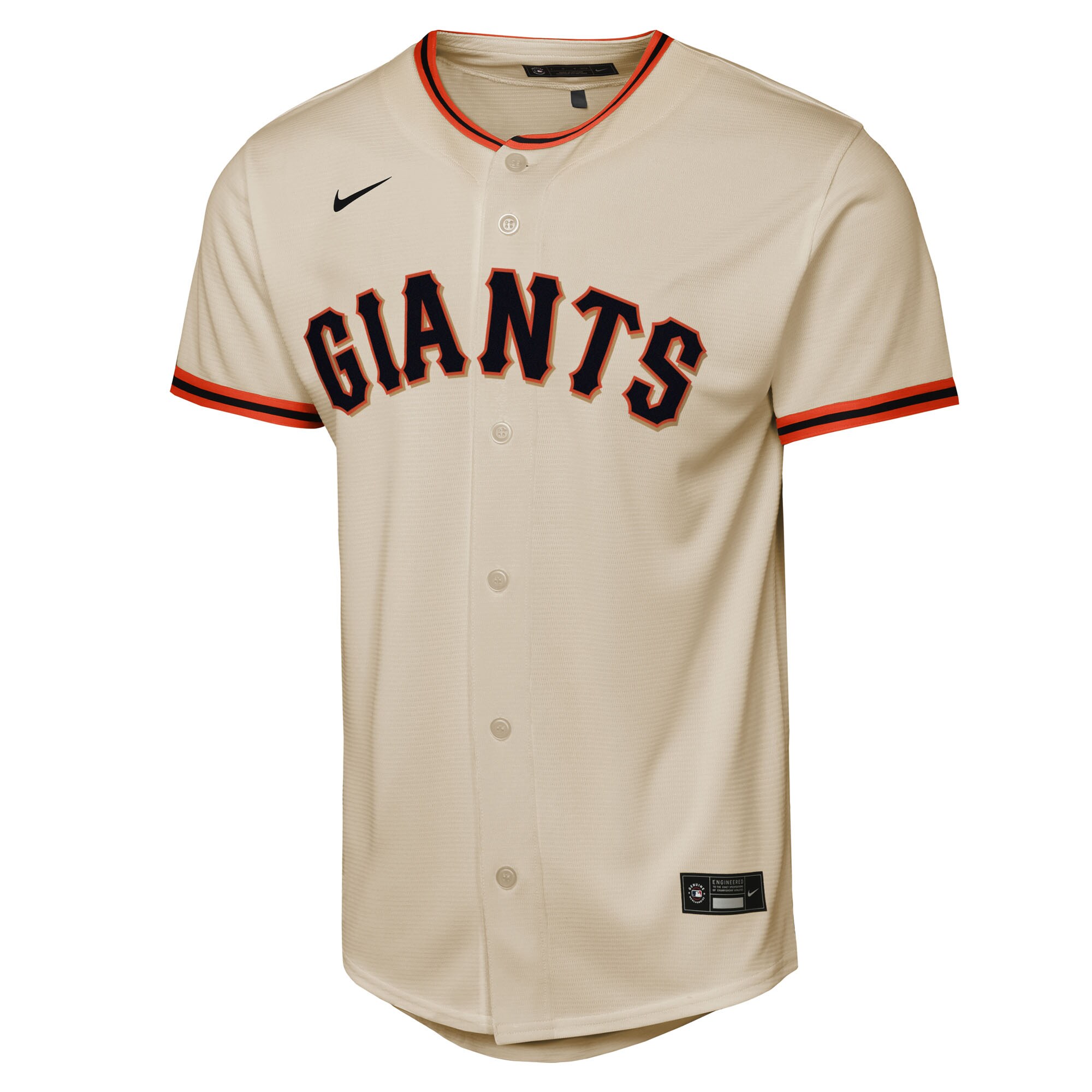 Alternative view of Youth San Francisco Giants Mike Yastrzemski Cream Home Player Baseball Jersey 