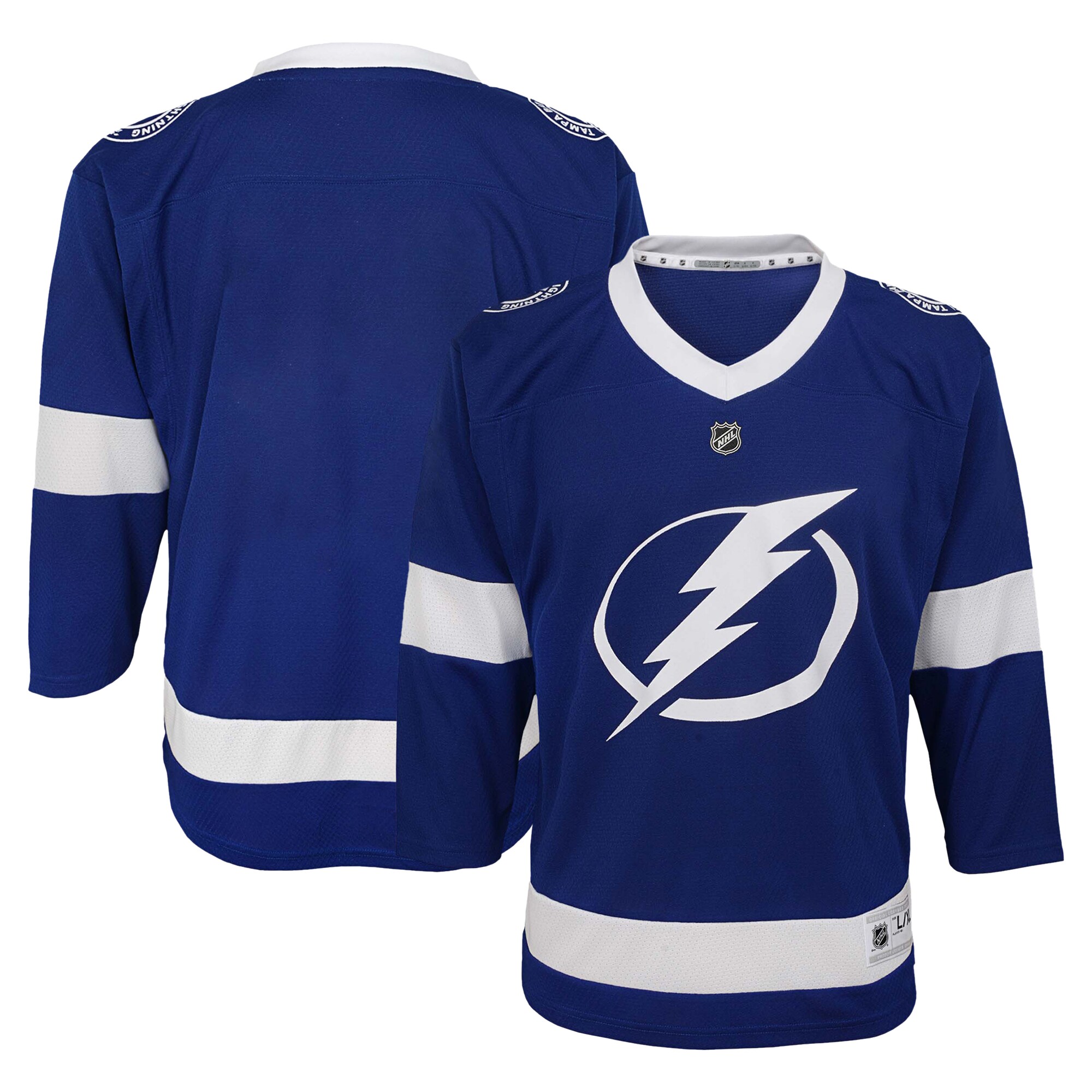 Youth Tampa Bay Lightning Blue Hockey Jersey - JS919 