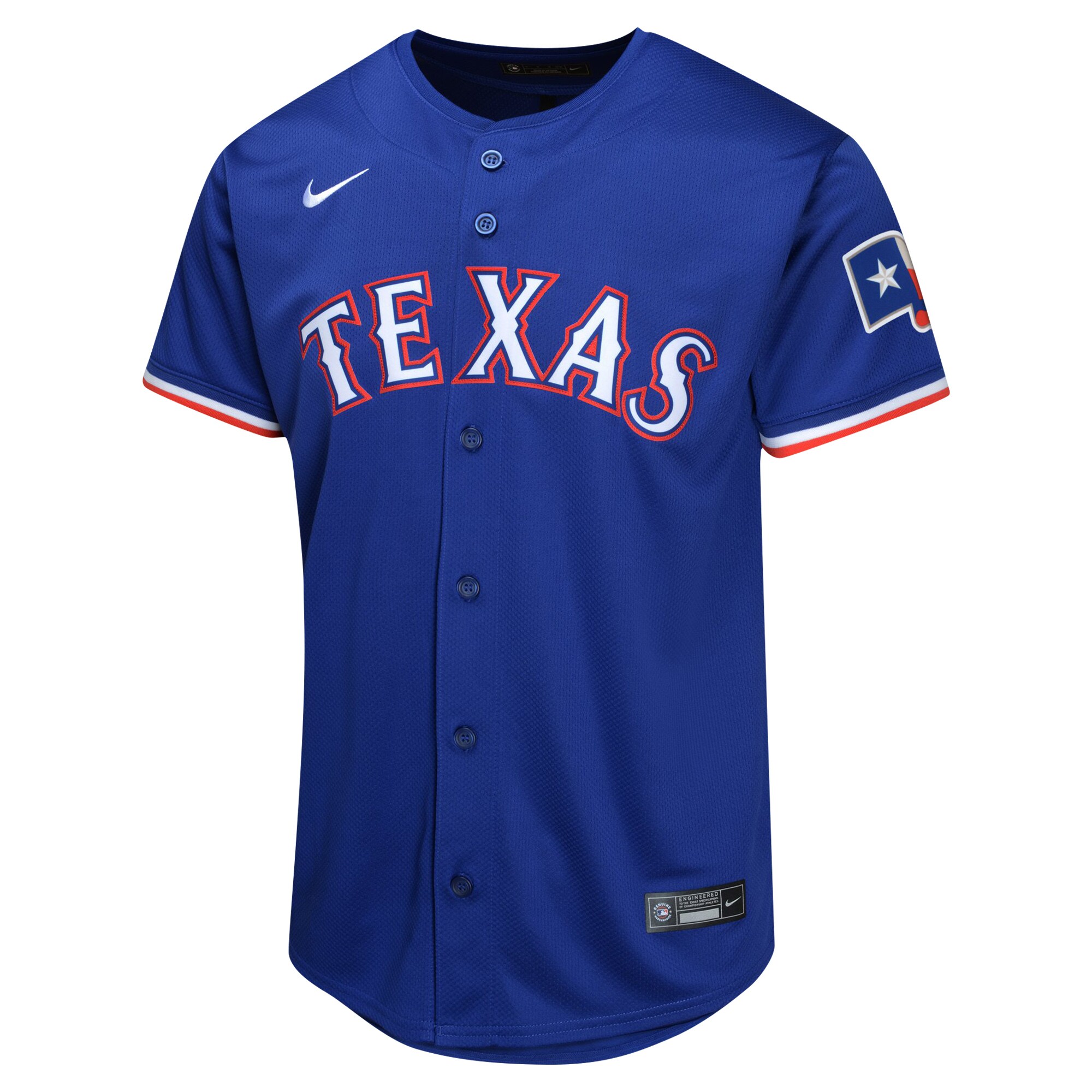 Alternative view of Youth Texas Rangers Corey Seager Royal Alternate Limited Player Baseball Jersey - JS914 
