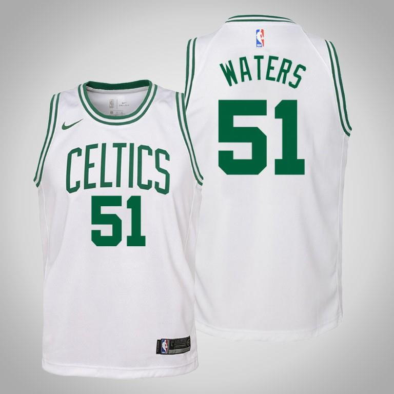Youth Tremont Waters Boston Celtics 51 Association White Basketball Jersey Basketball Jersey - JS584
