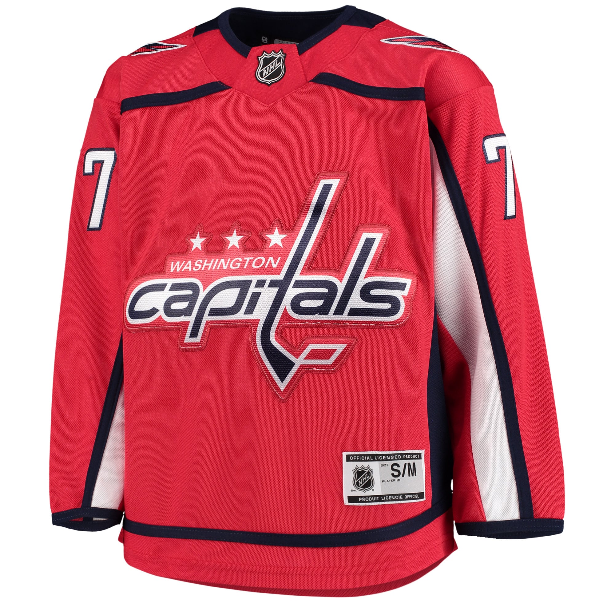 Alternative view of Youth Washington Capitals TJ Oshie Red Home Premier Hockey Jersey - JS793 