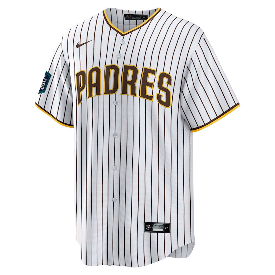 Alternative view of Yuki Matsui 1 San Diego Padres 2024 MLB World Tour Seoul Series Home Baseball Jersey - White 