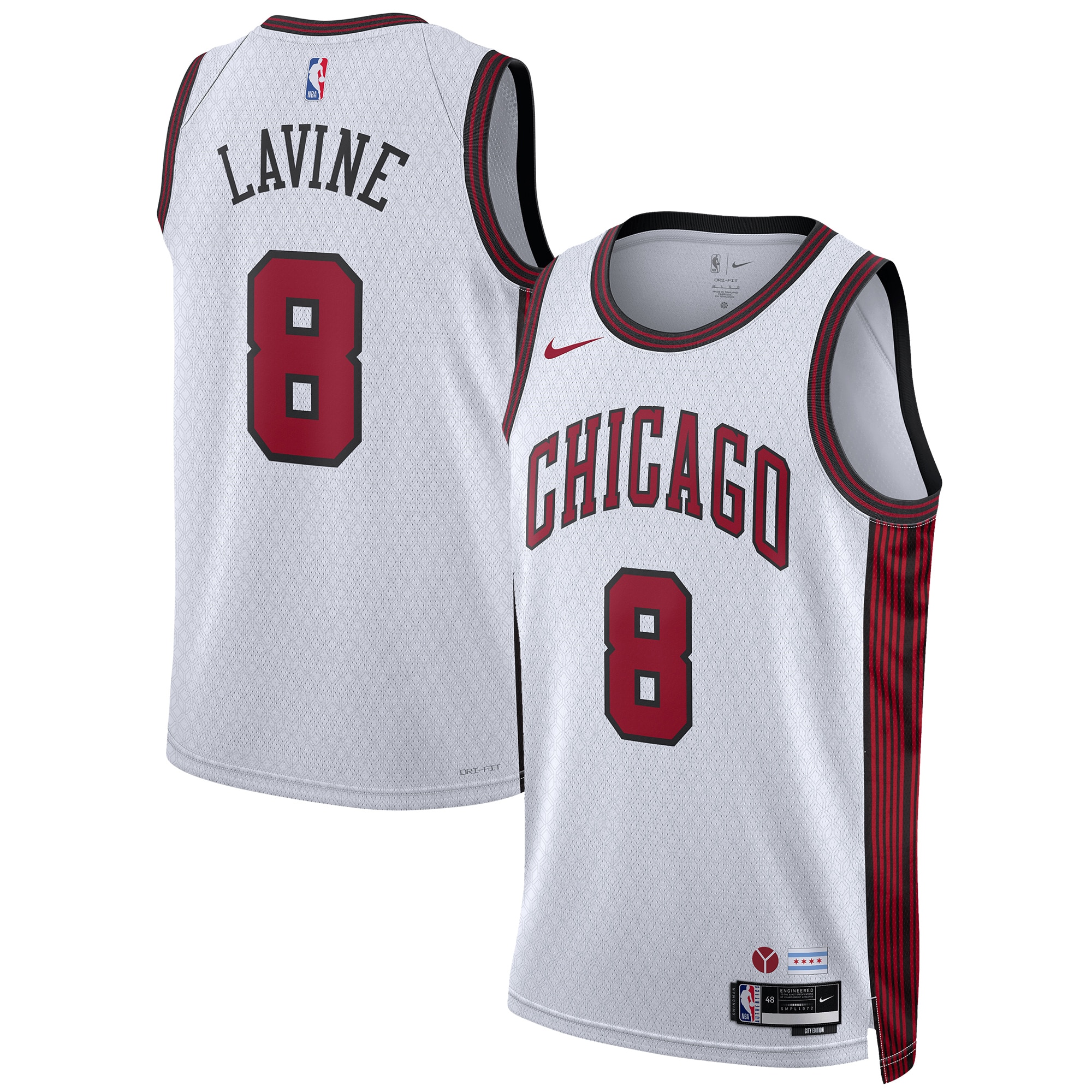 Zach Lavine Chicago Bulls Unisex 2022/23 Swingman Basketball Jersey – City Edition – White