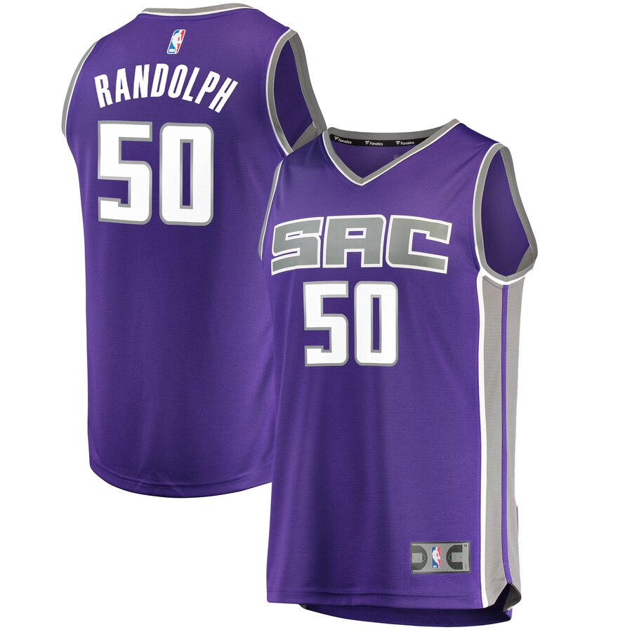 Zach Randolph Sacramento Kings Fanatics Branded Fast Break Replica Basketball Jersey Purple - Icon Edition
