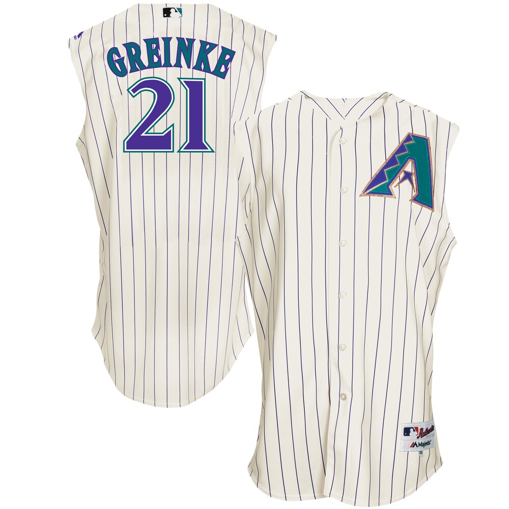 Zack Greinke Arizona Diamondbacks Majestic Turn Back The Clock Player Jersey - White