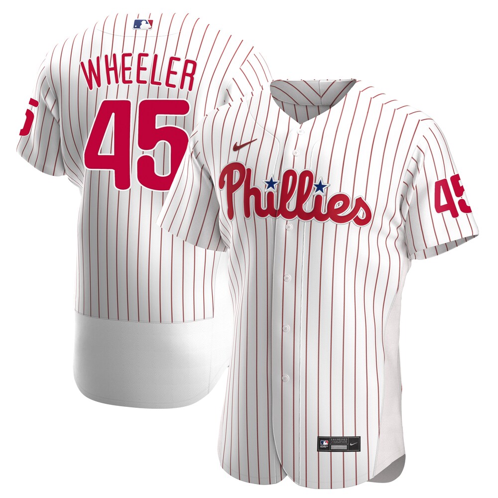Zack Wheeler Philadelphia Phillies Home 2020 Player Jersey - White