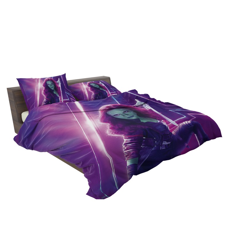 Alternative view of Zoe Saldana Gamora Avengers Infinity War Bedding Set - Custom Bedding Set