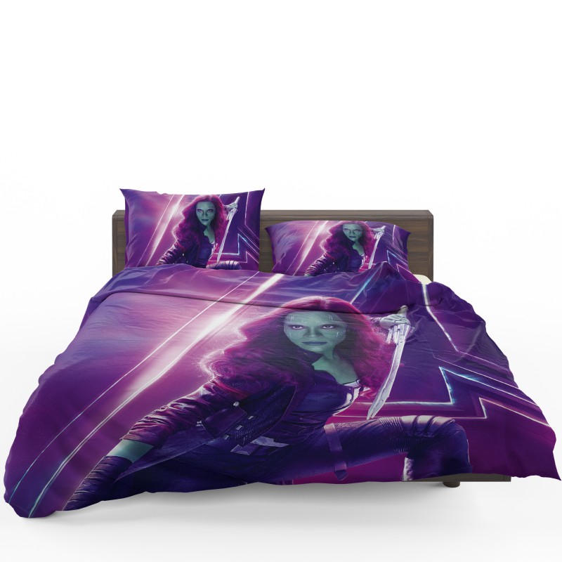 Zoe Saldana Gamora Avengers Infinity War Bedding Set - Custom Bedding Set