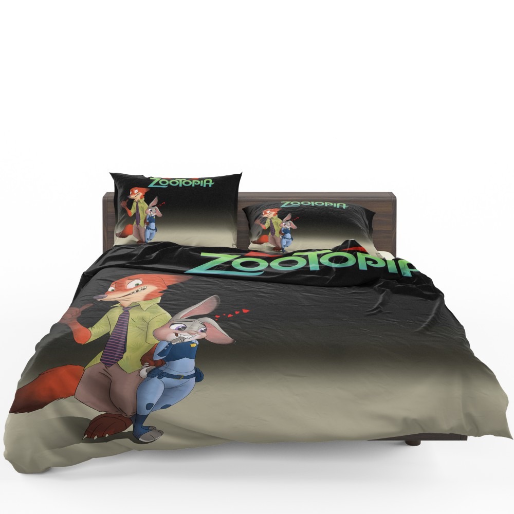 Zootopia Movie Judy Hopps Nick Wilde Bedding Set - Custom Bedding Set