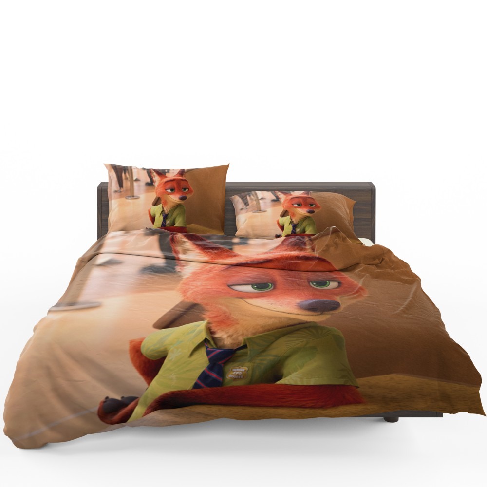 Zootopia Movie Nick Wilde Bedding Set - Custom Bedding Set