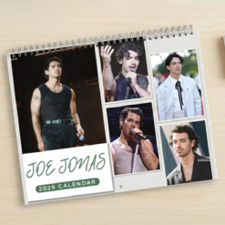 Jonas Brother Music 2026 Calendar, Jonas Music Monthly Wall Calendar, 2026 Music Calendar