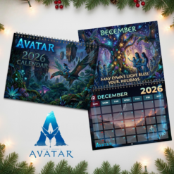 Alternative view of Avatar 2026 Wall Calendar Pandora Movie Art Decor
