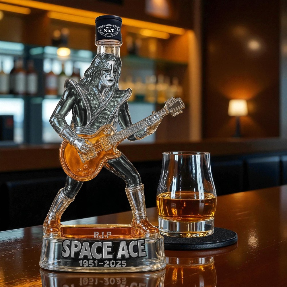 A Legend Has Left the Atmosphere Whiskey Bottles