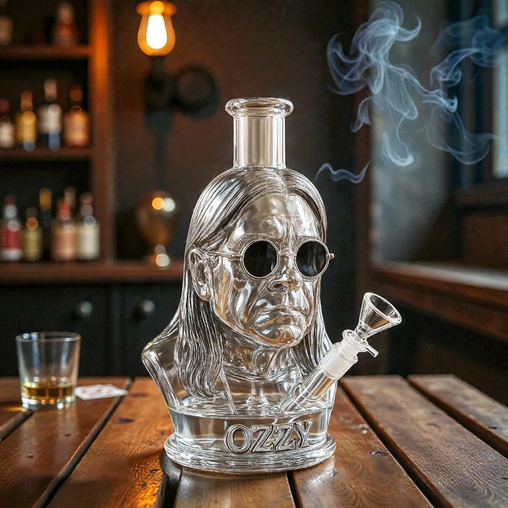All Aboard the Crazy Train: The Ozzy Osbourne Custom Glass Bong