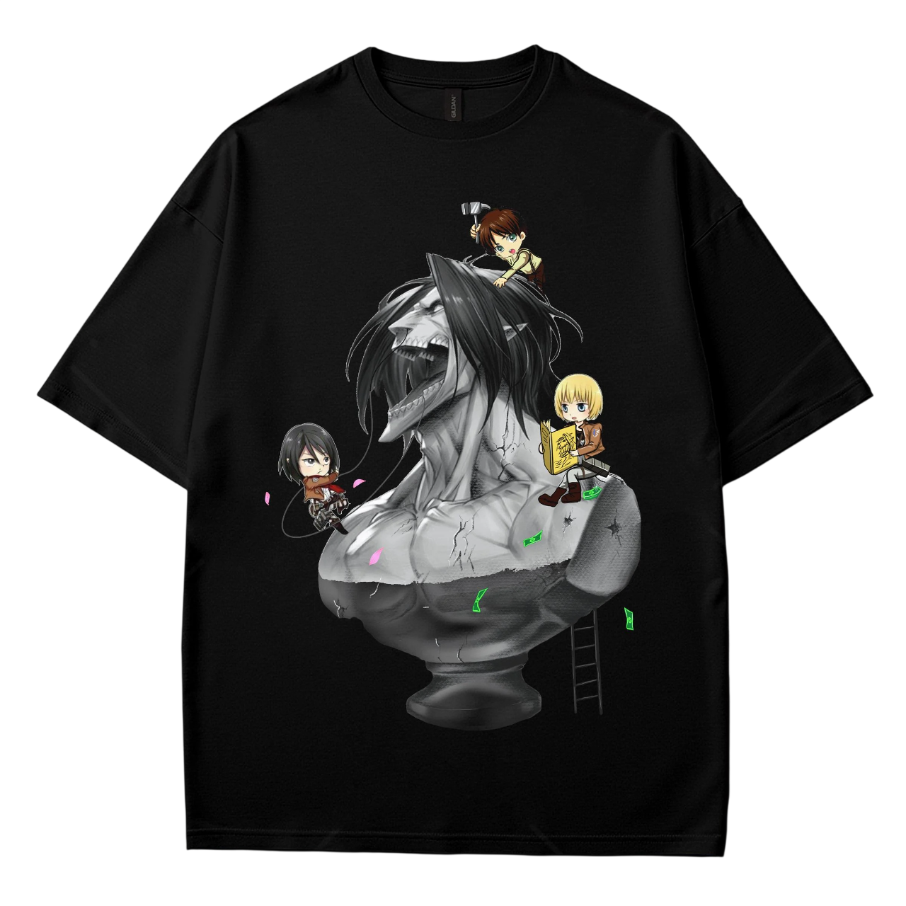 Attack On Titan Shirt, Levi Ackerman Shirt, Anime Shirts, Anime Gifts For Him, Eren Yeager Shirt, Attack On Titan Hoodie Merch Gift Art