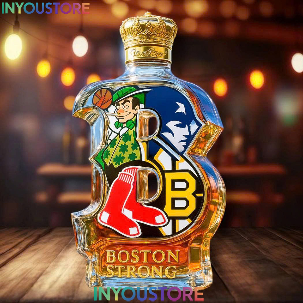 Boston Strong Teams Glory Whiskey Bottle - Image 4
