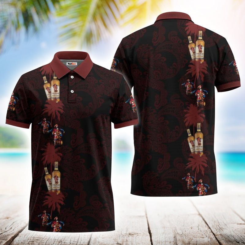 Captain Morgan Stripe Polo Shirt