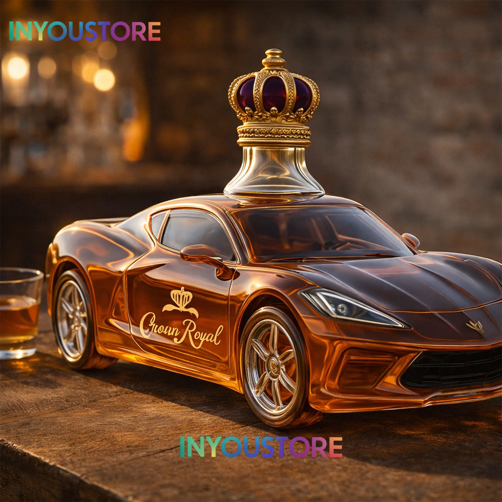 Chevrolet Corvette C8 Whiskey Bottle - Image 3