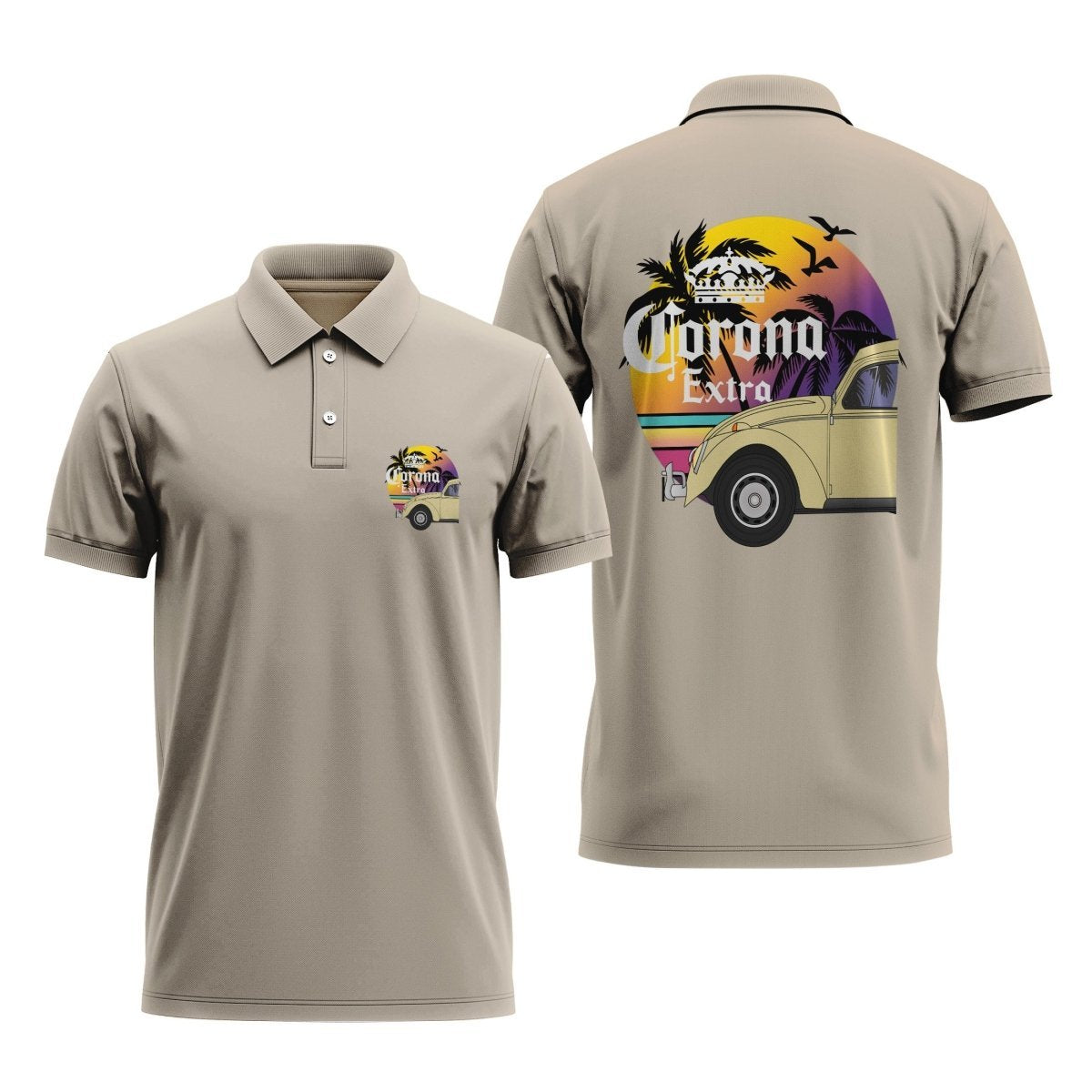 Corona Extra City Pop Polo Shirt
