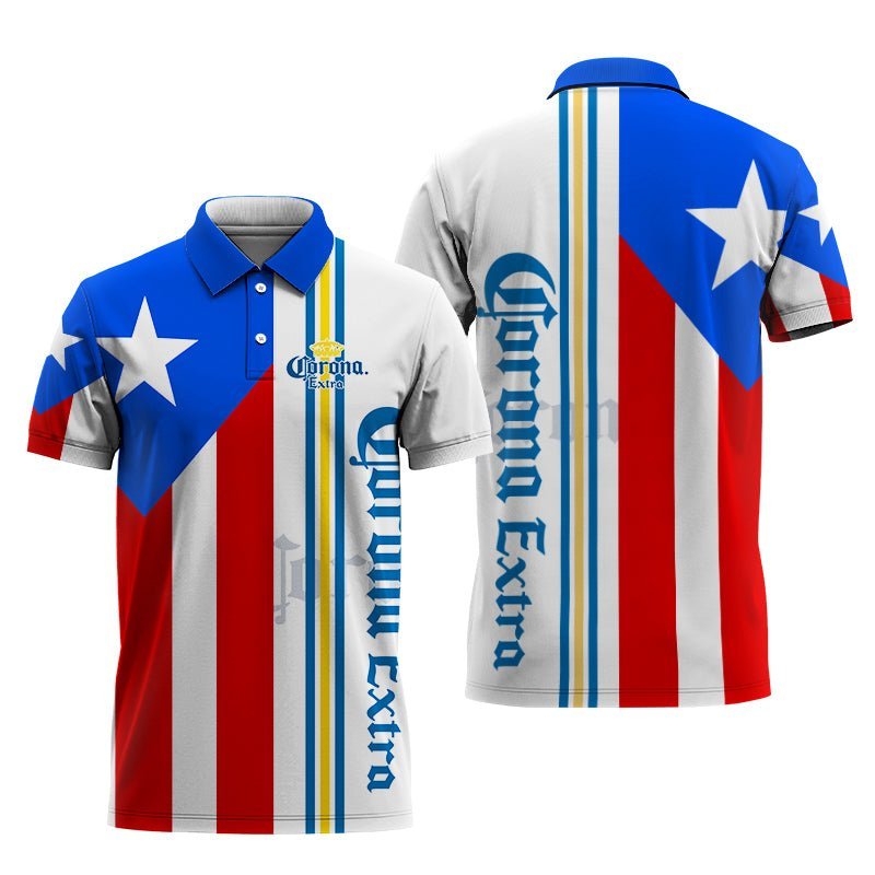 Corona Extra Puerto Rican Polo Shirt