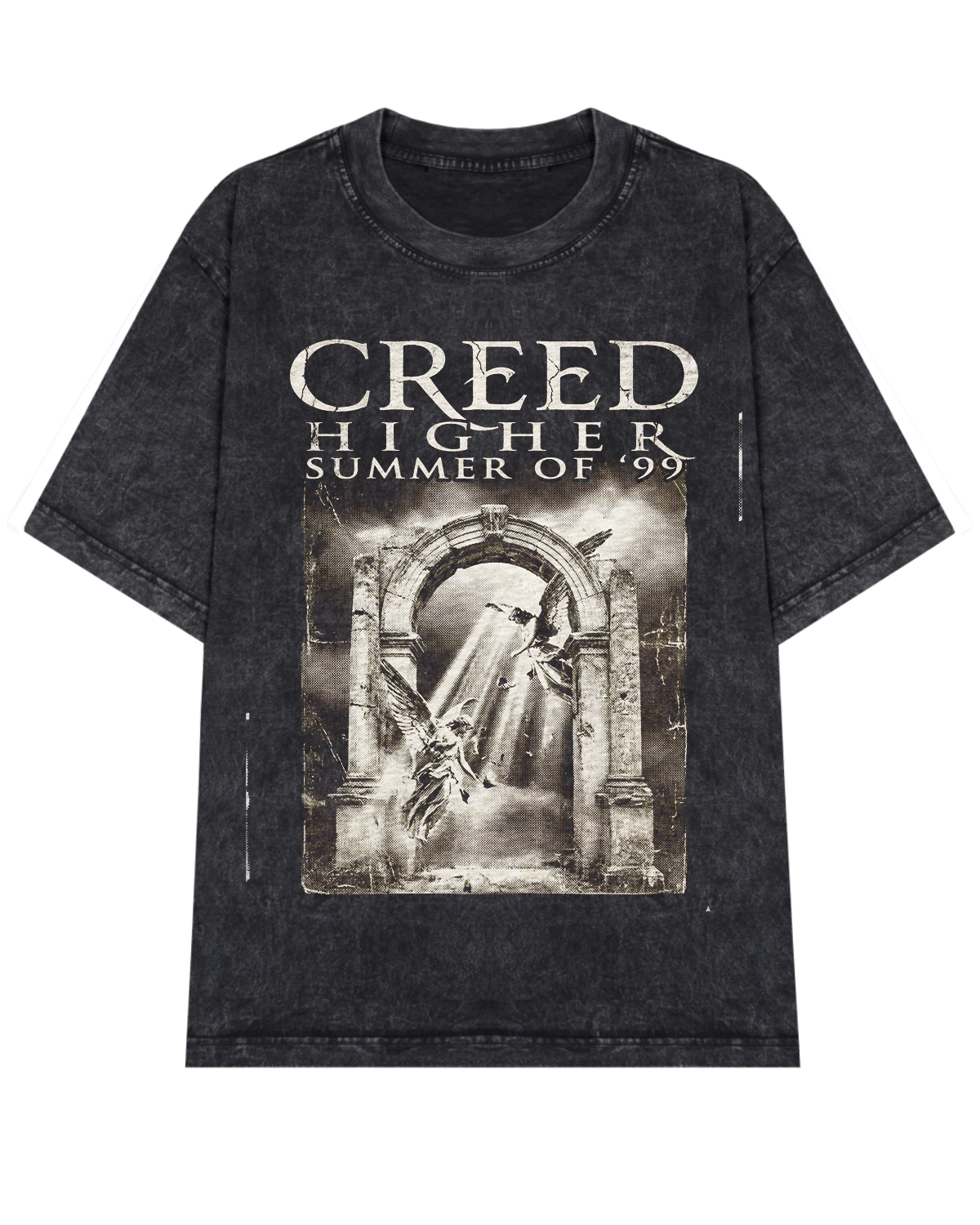 Creed Summer Of 99 Vintage Post Grunge Bootleg Washed Irony - Image 4