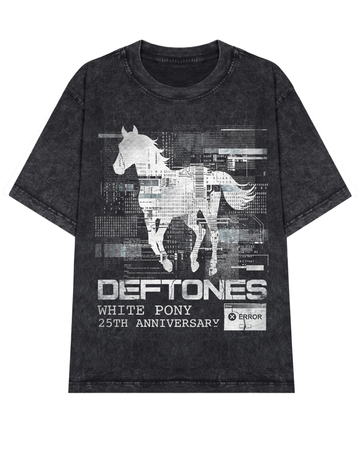Deftones White Pony 25th Shoegaze Metal Vintage Glitch Aesthetic Washed - Image 5