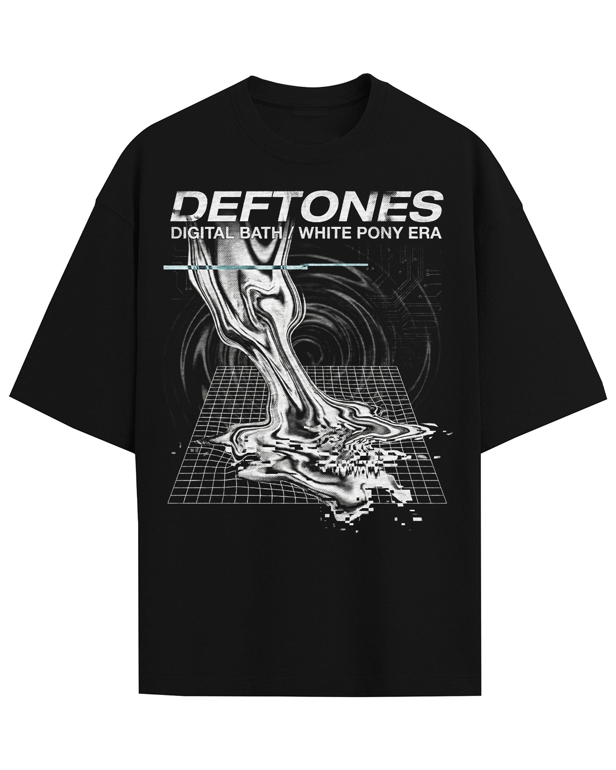 Deftones White Pony Era Shoegaze Alt Metal Retro 90s Distressed Aesthetic